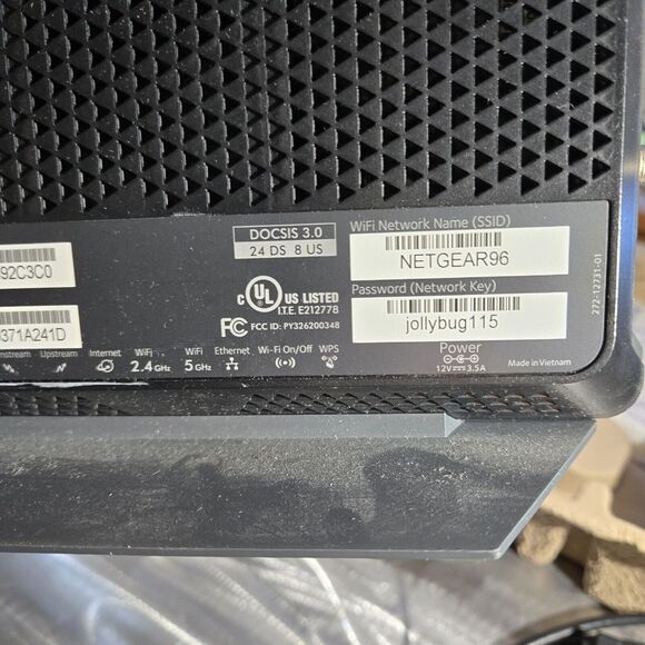 NETGEAR Nighthawk AC1900 4 Wireless Wi-Fi Router Tested Working C1L - Picture 10 of 10